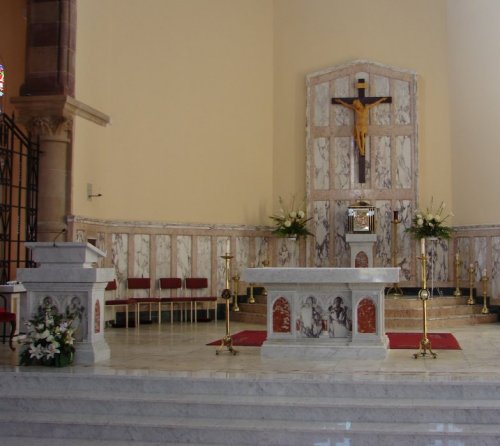 Another view of the altar